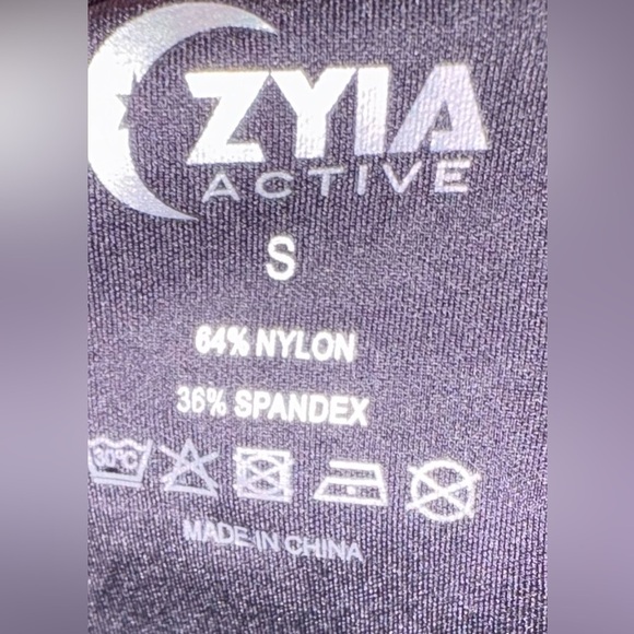 ZYIA Black and Pink Active underwear size small - Picture 4 of 4